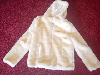 pelliccetta sintetica panna