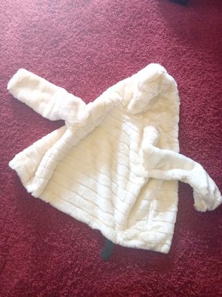 pelliccetta sintetica panna