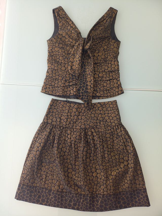 Conjunto falda y top Adolfo Dominguez