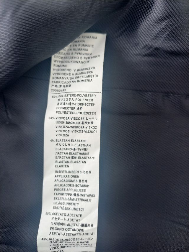 Chaleco gilet negro de mujer Stile Benetton