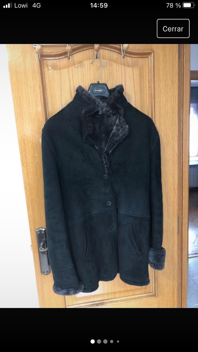 Abrigo piel