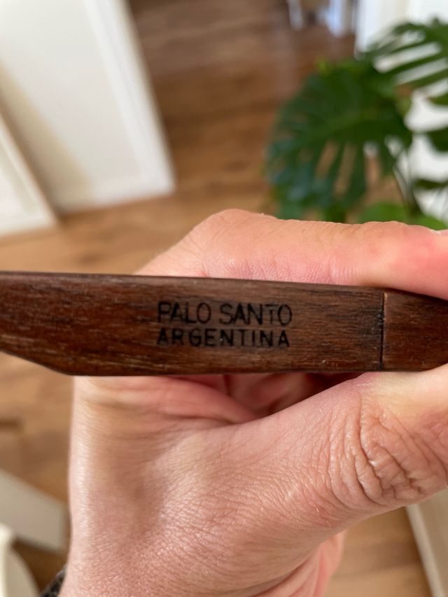 Palosantoargentina Anteojos De Madera Palo Santo Lentes De Madera