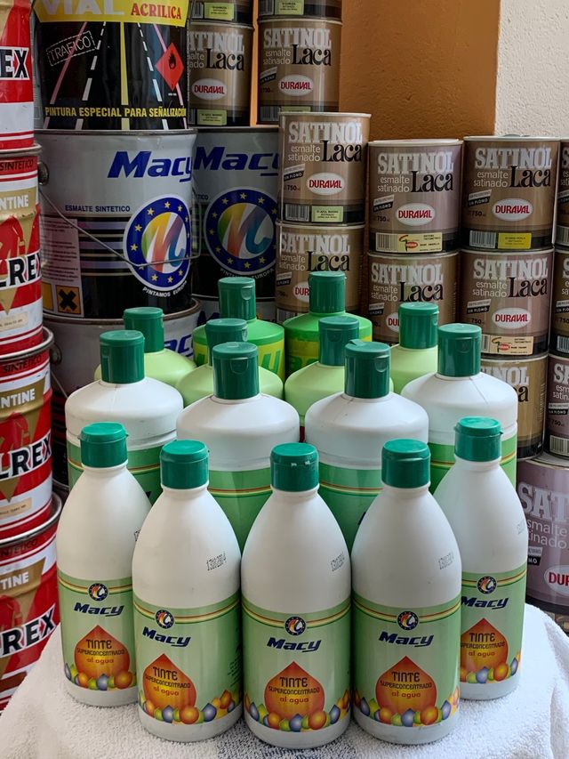 TINTE SUPERCONCENTRADO AL AGUA DE MACY