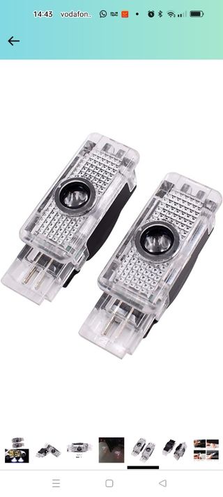 Proyector de logotipo para coche