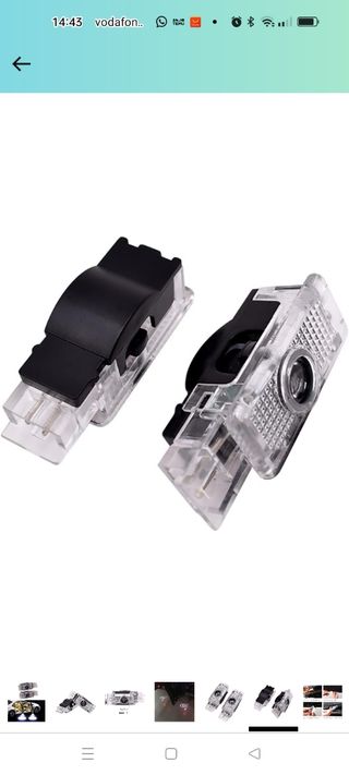 Proyector de logotipo para coche