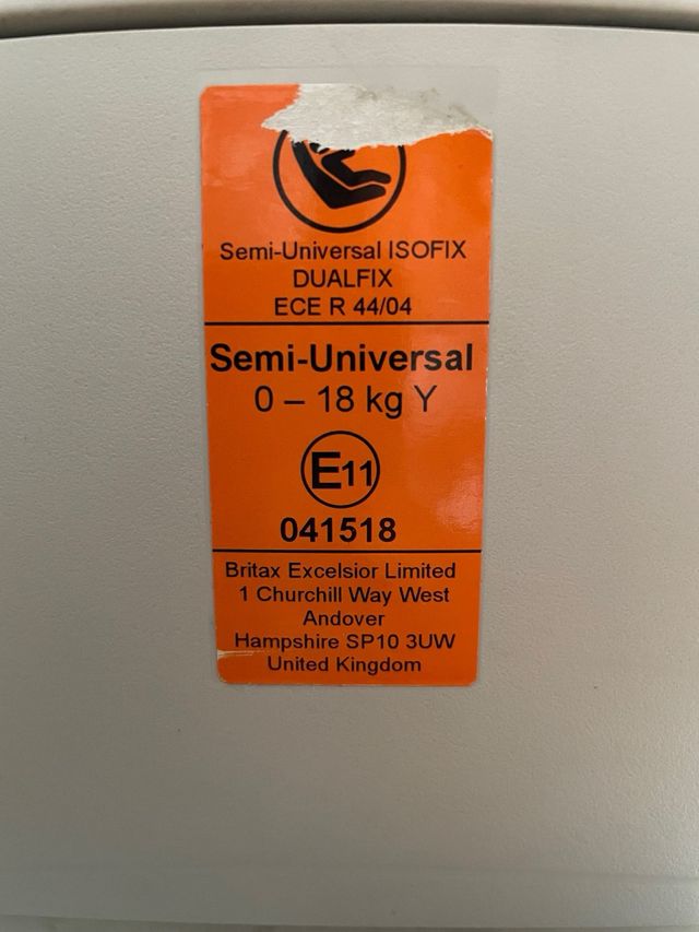 silla coche Britax romer 360