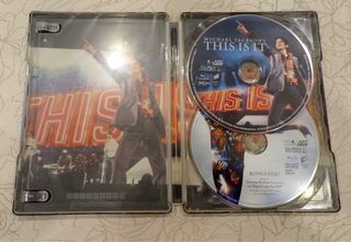 Michael Jackson This is it BLU-RAY DVD METAL BOX