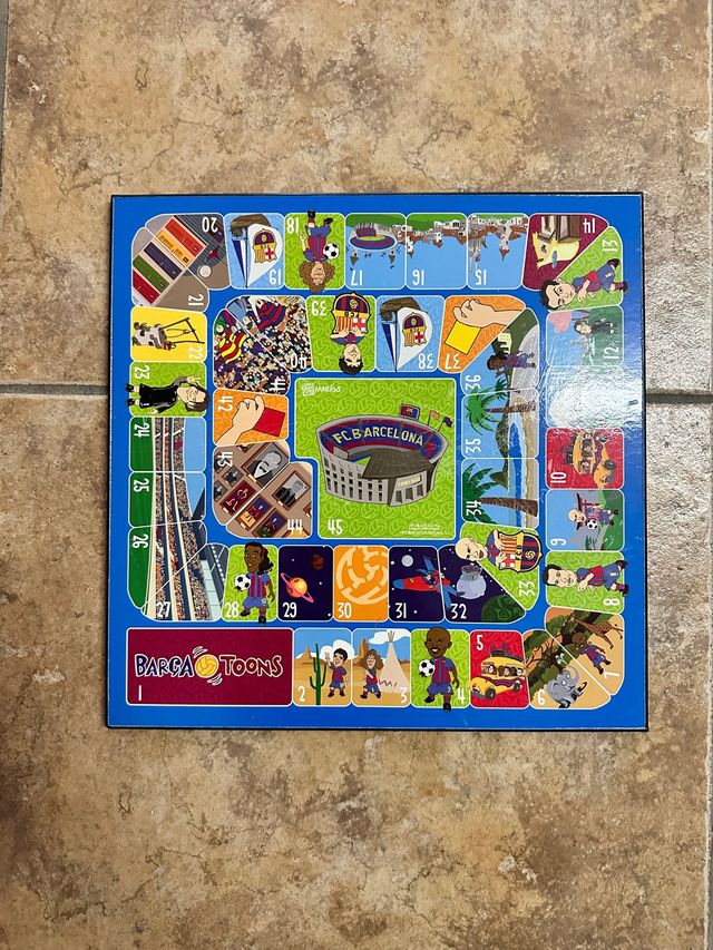 Parchís y oca del Barça