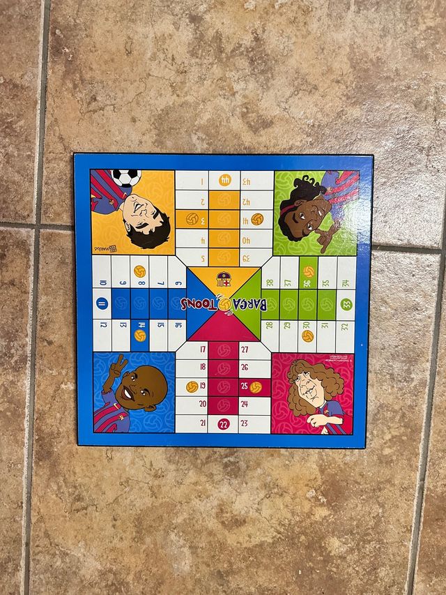 Parchís y oca del Barça