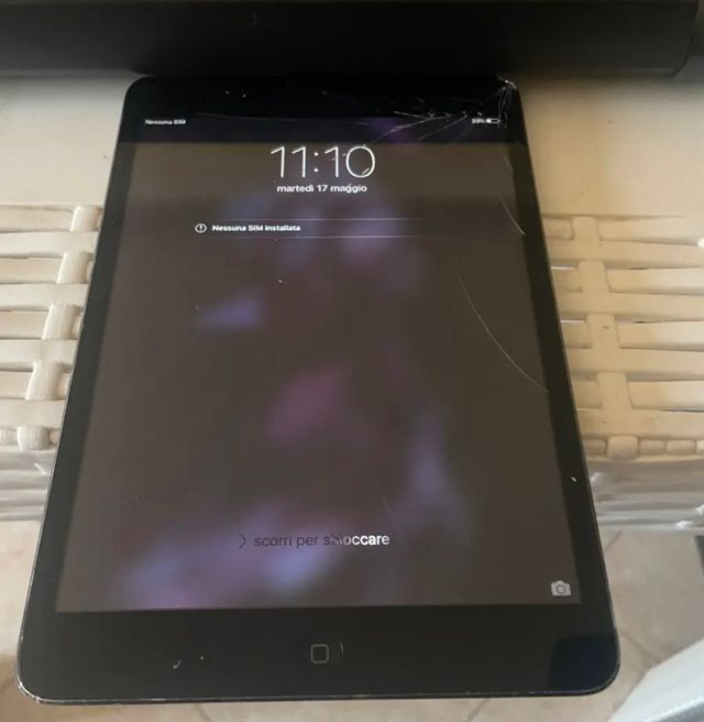 iPad mini nero 16gb Wi-Fi + Cellular