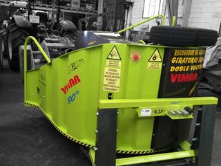 Recogedor de fardos 180 giratorio