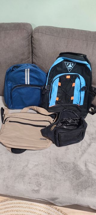 Mochilas y bandolera