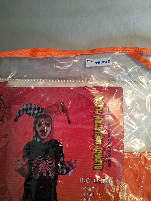 Disfraz Halloween  6años