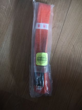 Cinturón Naranja Karate
