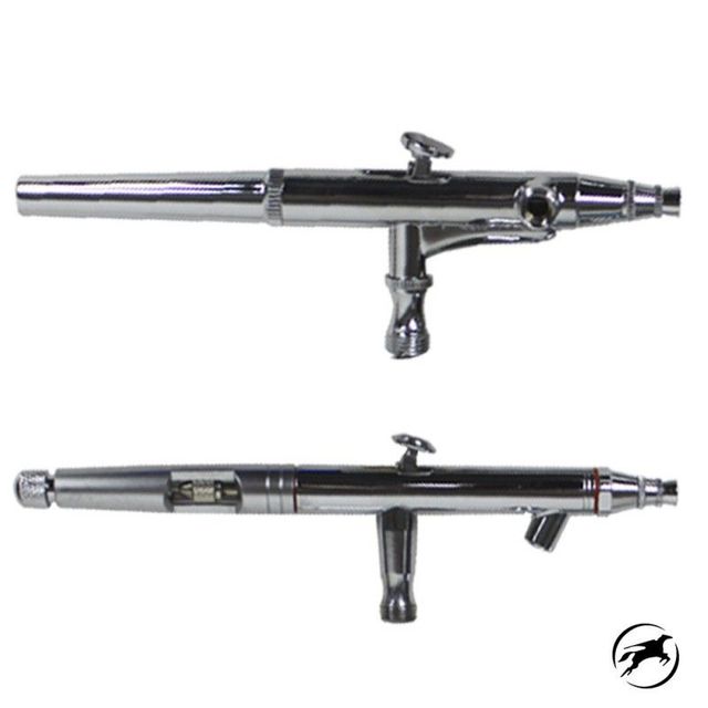 Juego de 6 aerógrafos Hymair con maletín