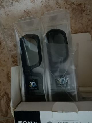 Gafas tres dimensiones Sony