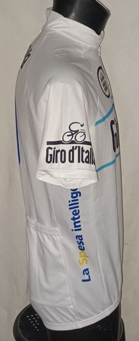 MAGLIA BIANCA GIRO D'ITALIA EURO SPIN TG. XXL SLIM