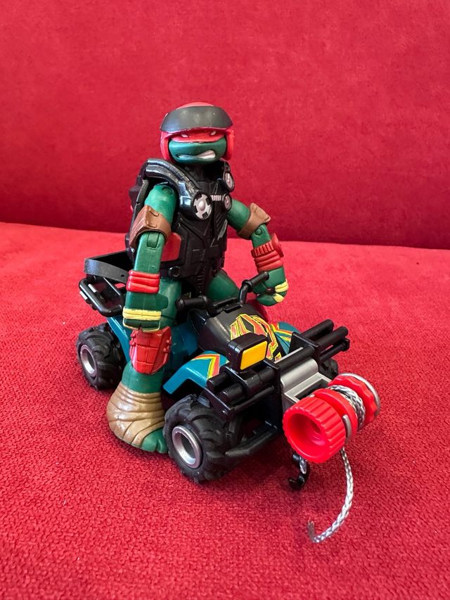 tartaruga Ninja con auto