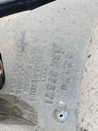 Mecánica trasera derecha Seat exeo