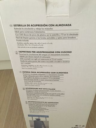Esterilla acupresion 