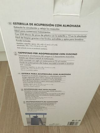 Esterilla acupresion 