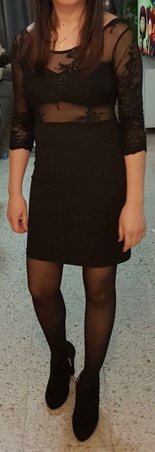 vestido negro