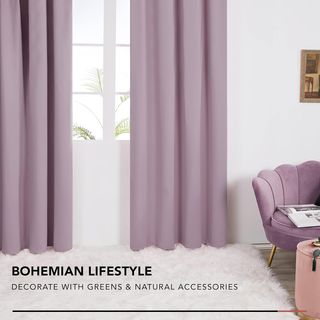 NUEVAS Cortinas opacas termicas rosa 140x245cm