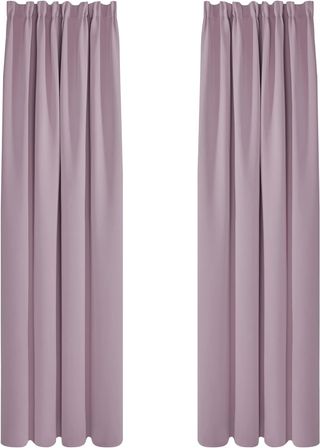 NUEVAS Cortinas opacas termicas rosa 140x245cm