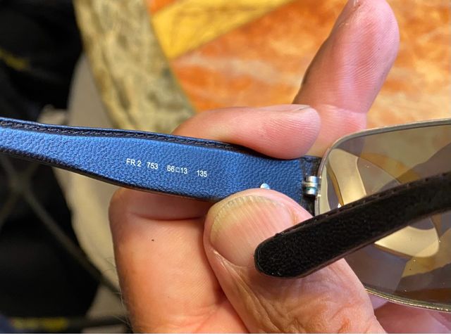 Gafas Ferrari originales de piel