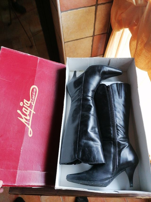 Botas de piel Mujer