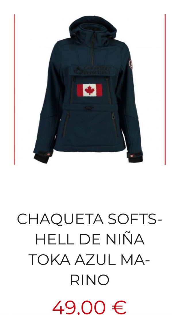 sudadera canadian peak