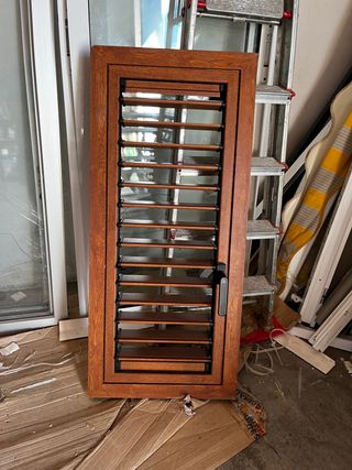 Mallorquina aluminio madera