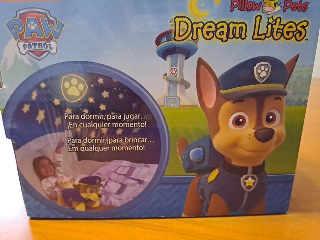 Peluche proyector Chase Patrulla Canina