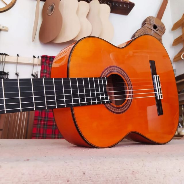 Guitarra flamenca de palillos luthier martin