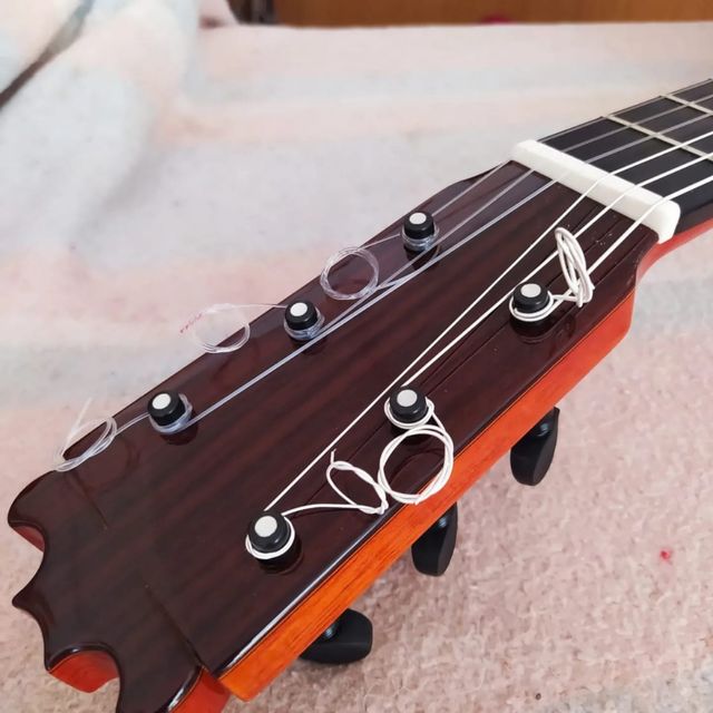 Guitarra flamenca de palillos luthier martin