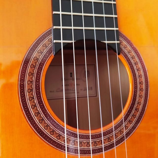 Guitarra flamenca de palillos luthier martin