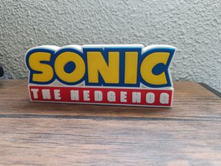 Letrero Sonic The hedgehog 3D