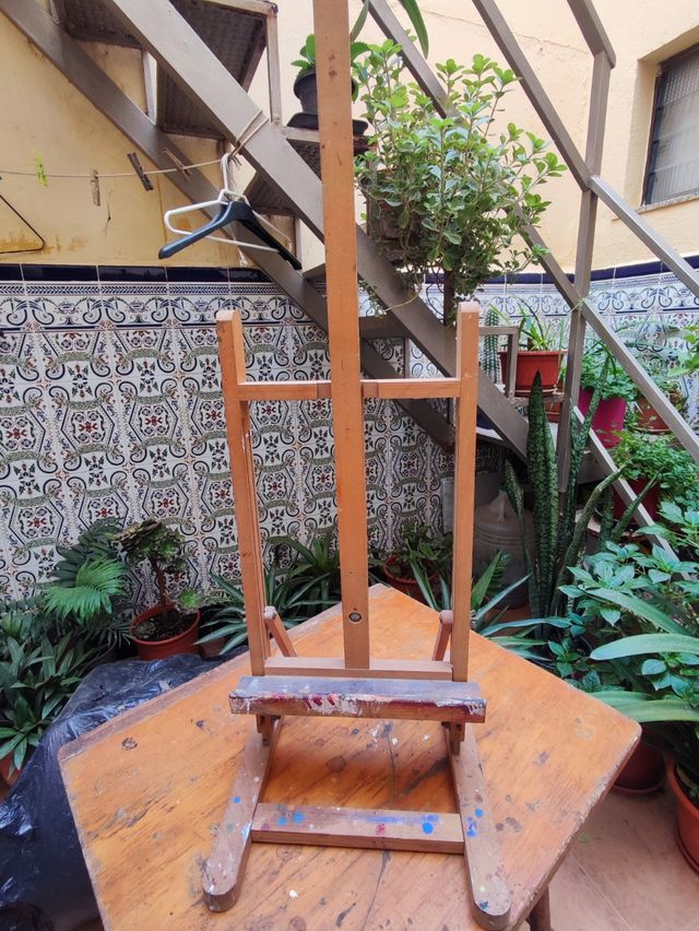 Caballete para pintar .