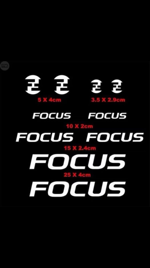 Kit adesivi per bici Focus