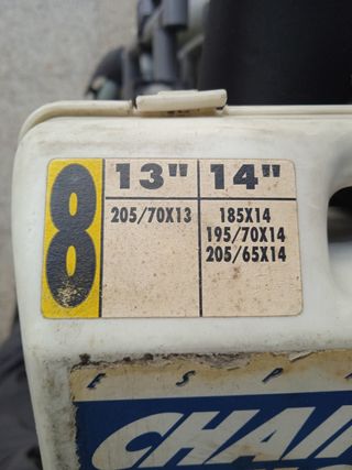 CADENAS PARA LA NIEVE