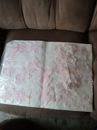 JUEGO DE PUNTILLAS PARA SABANAS