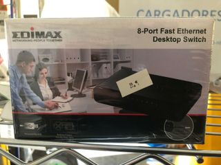 switch Edimax 8 puertos fast ethernet