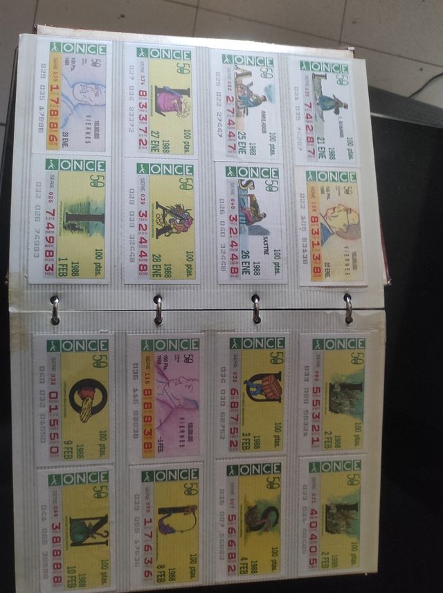 Colección loteria once