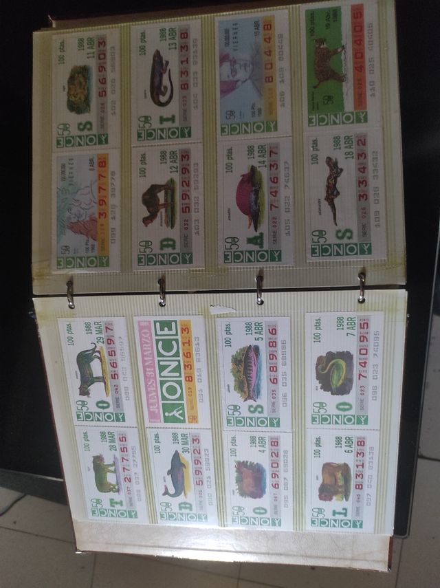 Colección loteria once