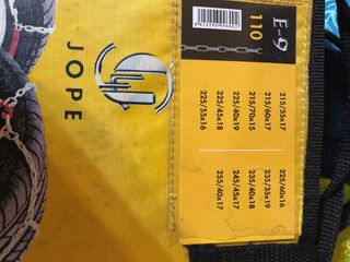 cadenas nieve ruedas coche