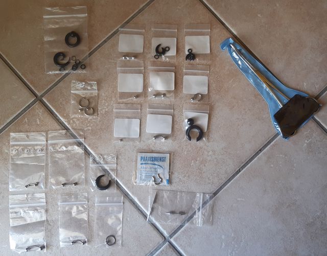 Piercing Acciaio Chirurgico Acrilico Pinze