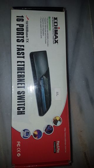 EDIMAX SWITCH 16 PUERTOS RED RJ45