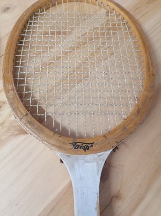 Raqueta tenis Madera pack 2