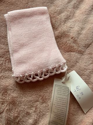 Conjunto bufanda y capota nuevo 12 meses