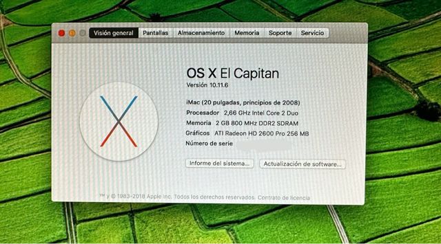 IMac 20 pulgadas (2008)